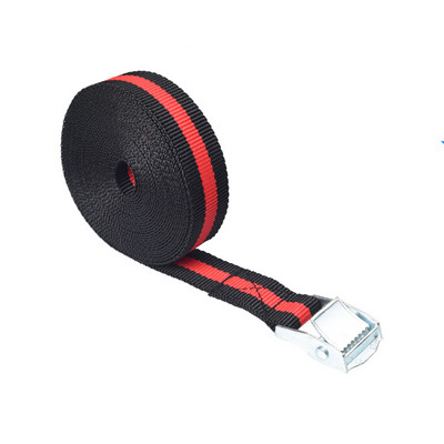 2.5mx25mm frânghie de tensionare a mașinii Cureaua de legare cu clichet puternică Geanta de bagaje pentru mașină Curea de ancorare pentru încărcătură Aliaj de zinc Nailon de zinc 8 culori