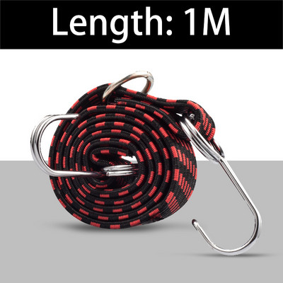 Elastikud Kummist pagasi köis nööri konksud jalgrattad nöör köis pagasi katuseraami rihm Fikseeritud riba konks Jalgratta mootorratta tarvikud