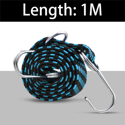 Elastikud Kummist pagasi köis nööri konksud jalgrattad nöör köis pagasi katuseraami rihm Fikseeritud riba konks Jalgratta mootorratta tarvikud