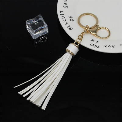 Κορεατική μόδα γούρι Χρώμα μπρελόκ Δερμάτινη φούντα μπρελόκ Κοσμήματα κρεμαστά βραχιόλι αυτιών Αξεσουάρ Όμορφο δώρο για γυναίκες