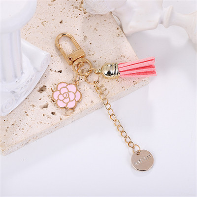 Jaapani magusad nipsasjad Võtmehoidja Pandlaga Tutt Kott Rippuvad Aksessuaarid Romantika peen auto võtmehoidja Parim kingitus naistele