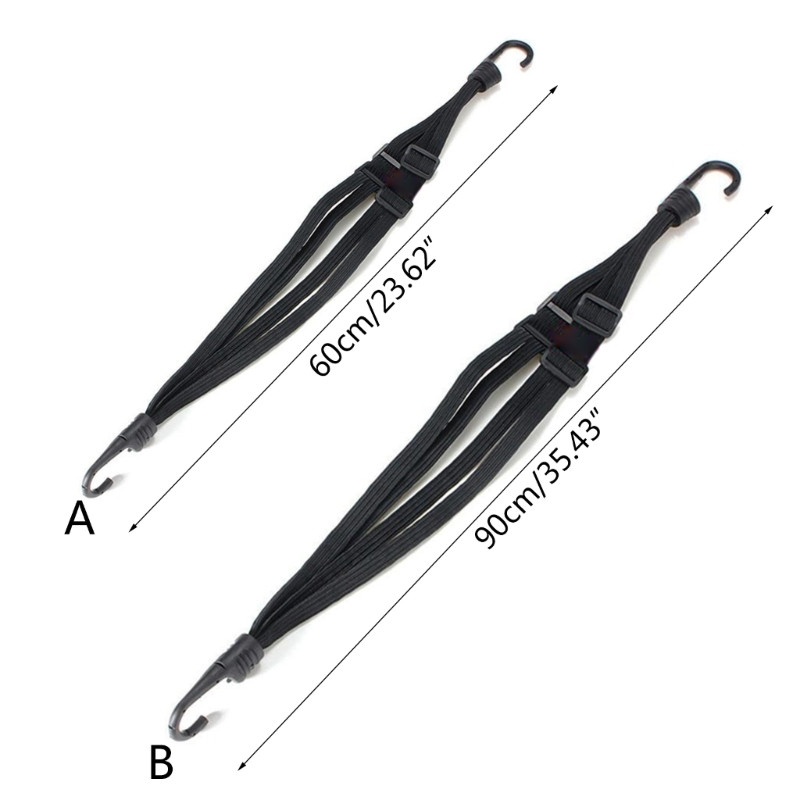 090E jalgrataste kinnitusrihm 60-170 cm reguleeritavad elastsed pagasirihma pingutusköied