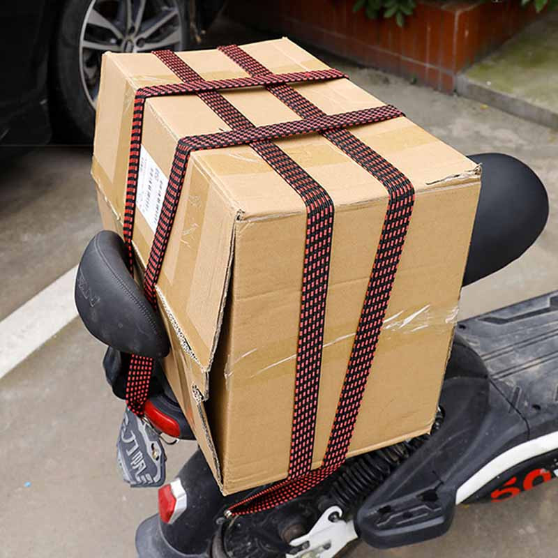 Motorkerékpár elasztikus öv gumipánt rugalmas csomagtartó tetőcsomagtartó feszítő öv hordozható fix szalag horog kerékpár kerékpár tartozék