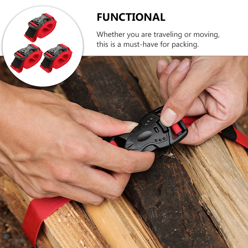 Trake Traka za vezivanje Ratchet Cargo Cam Remen Kopča dolje Prtljaga Podesivo vezivanje Zaključavanje Vezivanje Pakiranje na otvorenom Kamion Kampiranje