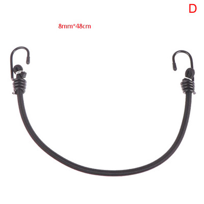 1 τμχ βαρέως τύπου ελαστικό bungee σοκ κορδόνι τεντωμένο πλαστικό άγκιστρο αυτοκίνητο μοτοσικλέτας σκηνή αποσκευών καγιάκ σκάφος κανό ποδήλατα με σχοινί