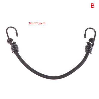 1 τμχ βαρέως τύπου ελαστικό bungee σοκ κορδόνι τεντωμένο πλαστικό άγκιστρο αυτοκίνητο μοτοσικλέτας σκηνή αποσκευών καγιάκ σκάφος κανό ποδήλατα με σχοινί