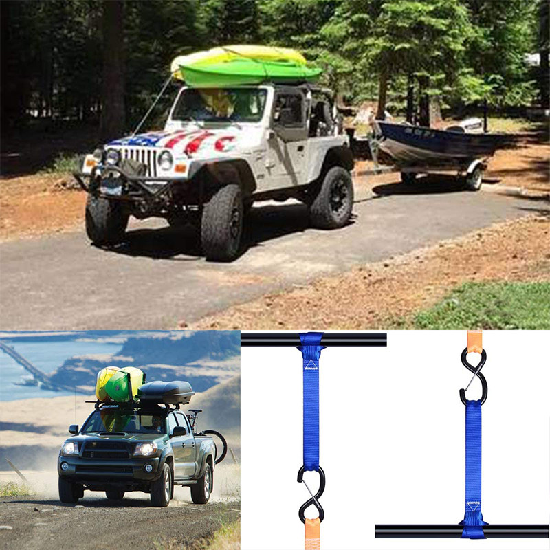 Nailonmähisega pukseerimisköied pagasiruumi pagasi aasa rihm Universaalne auto mootorratta pakkimine fikseeritud rihmaga sidumisnöörid köis pagasirihm