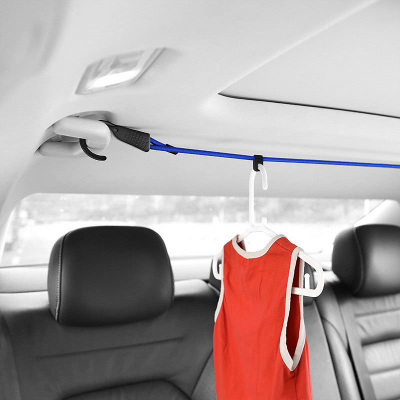 Σχοινί πόρπης πρόσδεσης αποσκευών 1,5M με ρυθμιζόμενο ελαστικό ιμάντα για ταξίδια με μοτοσικλέτα