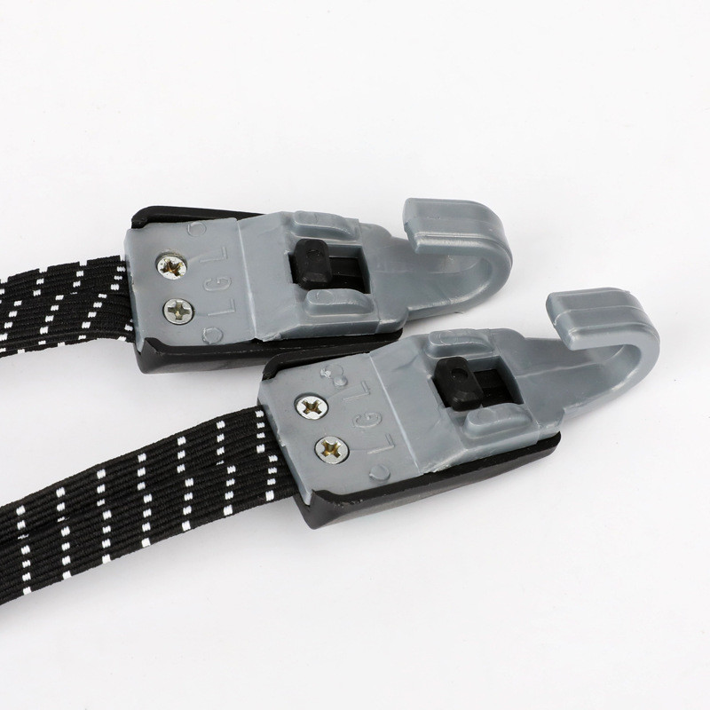 1 tk jalgrattapagasi köis Maastikujalgratta elastsed rihmad Juhtkonksud Tugev elastsus Mugav kaasas kanda välistingimustes kasutatavaid pingutusrihmasid