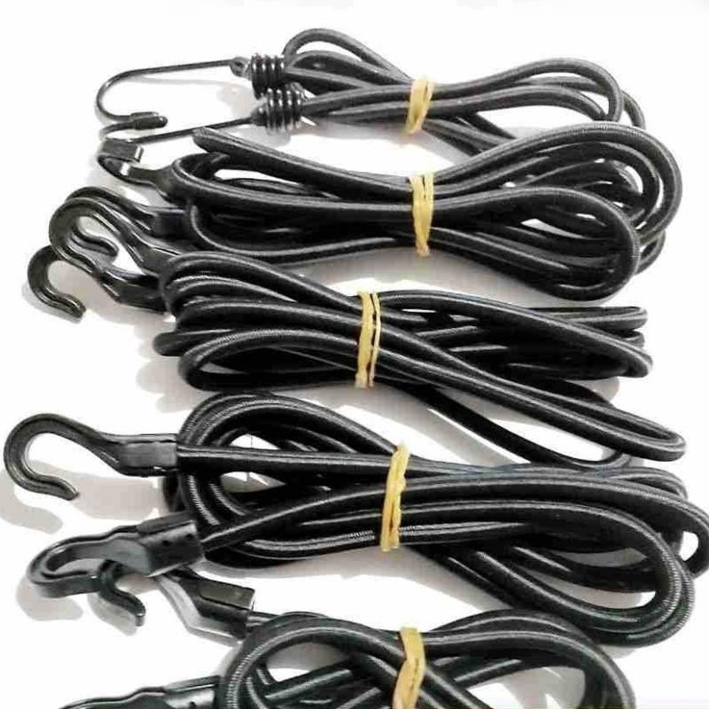 1m/1,5m/2m Heavy Duty Elastic Bungee Shock Strap Stretch Πλαστικός γάντζος Σκηνή αποσκευών αυτοκινήτου Καγιάκ Βάρκα Κανό Ποδήλατα Σχοινάκι