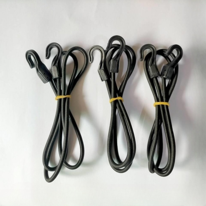 1m/1,5m/2m Heavy Duty Elastic Bungee Shock Strap Stretch Πλαστικός γάντζος Σκηνή αποσκευών αυτοκινήτου Καγιάκ Βάρκα Κανό Ποδήλατα Σχοινάκι