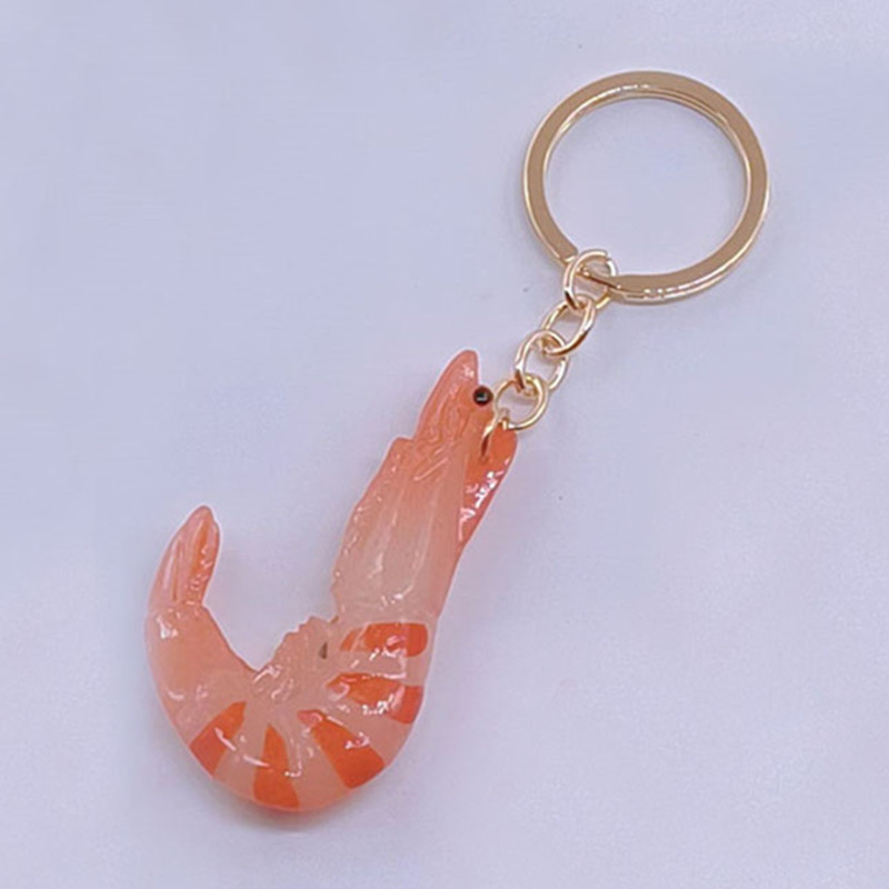 Uus huvitav vaigu imitatsiooniga homaari võtmehoidja võtmehoidja toidu merelooma võtmehoidja meeste ja naiste autokoti ripats