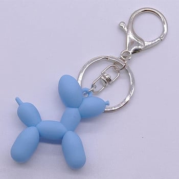 New Fashion Stereo Cute Balloon Dog μπρελόκ μπρελόκ Δημιουργικό καρτούν Τσάντα κινητού τηλεφώνου Κρεμαστό μενταγιόν αυτοκινήτου Διασκεδαστικό μπρελόκ