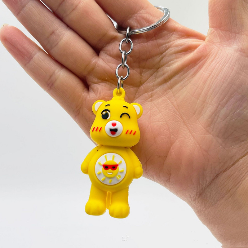 Νέο χαριτωμένο μπρελόκ με αρκουδάκι καινούριο από μενταγιόν πακέτο μπρελόκ με αρκουδάκι αυτοκινήτου