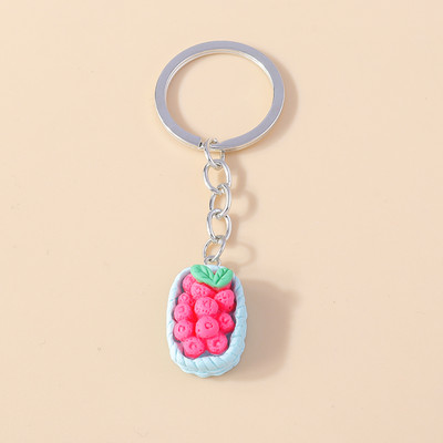 Armas multikas mango maasikas apelsin banaan võtmehoidja simulatsioon juurviljad puuviljad võtmehoidjad auto võtmehoidja kott ripatsid ehted