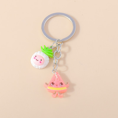 Armas multikas mango maasikas apelsin banaan võtmehoidja simulatsioon juurviljad puuviljad võtmehoidjad auto võtmehoidja kott ripatsid ehted