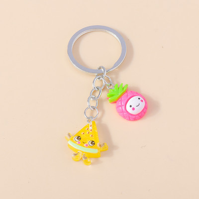 Armas multikas mango maasikas apelsin banaan võtmehoidja simulatsioon juurviljad puuviljad võtmehoidjad auto võtmehoidja kott ripatsid ehted