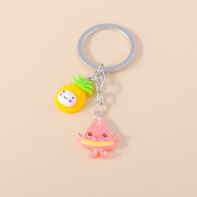 Armas multikas mango maasikas apelsin banaan võtmehoidja simulatsioon juurviljad puuviljad võtmehoidjad auto võtmehoidja kott ripatsid ehted