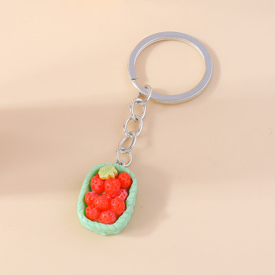 Armas multikas mango maasikas apelsin banaan võtmehoidja simulatsioon juurviljad puuviljad võtmehoidjad auto võtmehoidja kott ripatsid ehted