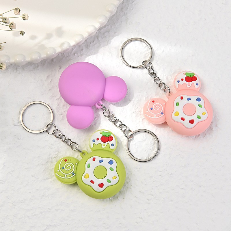 Χαριτωμένα κινούμενα σχέδια Νέο στυλ Mickey Head Μπρελόκ τσάντα με μπρελόκ για σχολική τσάντα αυτοκινήτου Μοντέρνο μενταγιόν με μπρελόκ