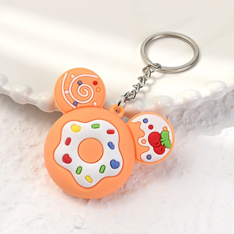 Χαριτωμένα κινούμενα σχέδια Νέο στυλ Mickey Head Μπρελόκ τσάντα με μπρελόκ για σχολική τσάντα αυτοκινήτου Μοντέρνο μενταγιόν με μπρελόκ