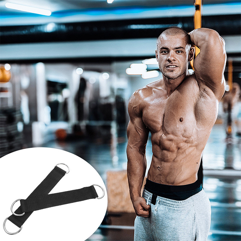 Rihmaratta rihmad riidepuu Fitness Supply riputusnöör mustad kaelapaelad polüesterkiikharjutus