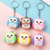 Armas multikas öökull väikelooma võtmehoidja autokott Võtmehoidja ripatsi tarvikud