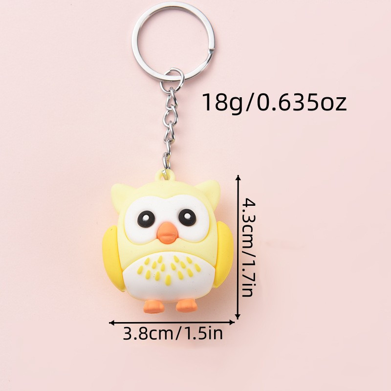 Armas multikas öökull väikelooma võtmehoidja autokott Võtmehoidja ripatsi tarvikud