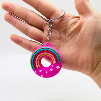 Többstílusú új édes romantikus Nap Hold Csillag Esőforma Tevékenység Ajándék medál kulcstartó táska kiegészítők nagykereskedelme