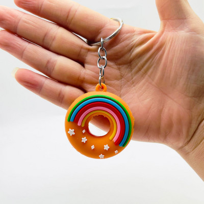 Többstílusú új édes romantikus Nap Hold Csillag Esőforma Tevékenység Ajándék medál kulcstartó táska kiegészítők nagykereskedelme