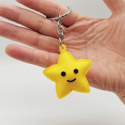 Többstílusú új édes romantikus Nap Hold Csillag Esőforma Tevékenység Ajándék medál kulcstartó táska kiegészítők nagykereskedelme