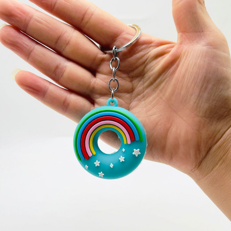 Többstílusú új édes romantikus Nap Hold Csillag Esőforma Tevékenység Ajándék medál kulcstartó táska kiegészítők nagykereskedelme