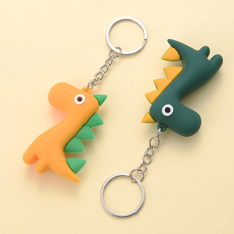 Μπρελόκ 1 τεμ. Δημιουργικό μπρελόκ για ζώα κινουμένων σχεδίων Μπρελόκ Δεινόσαυροι Κατάλληλες γυναίκες Άντρες Παιδικά κλειδιά αυτοκινήτου Αξεσουάρ τσάντα Δώρα