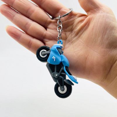Novi crtani privjesak za ključeve Motociklistički privjesak za ključeve Modni držač ključeva za muškarce Žene Ključevi Drangulije Dodaci Ukrasi za nakit