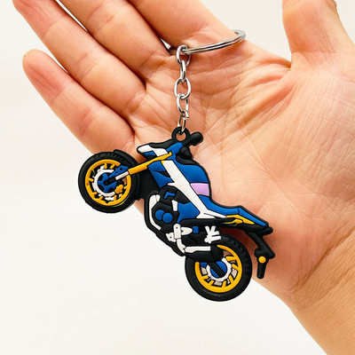 Novi crtani privjesak za ključeve Motociklistički privjesak za ključeve Modni držač ključeva za muškarce Žene Ključevi Drangulije Dodaci Ukrasi za nakit