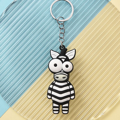 Mielas animacinis filmukas, dramblys lėlės raktų pakabukas Gyvūnų raktas Moteriškas krepšys Priedai Dovanos Pakabukas Kūrybinis raktų pakabukas
