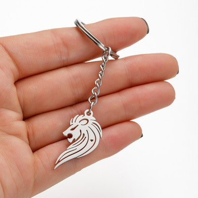 Κρεμαστό μπρελόκ Jisensp από ανοξείδωτο ατσάλι χαριτωμένο γούρι σε σειρά ζώων Κρεμαστό μπρελόκ Πεταλούδα Κουνέλι γάτα Μπρελόκ Αξεσουάρ μπρελόκ Δώρο