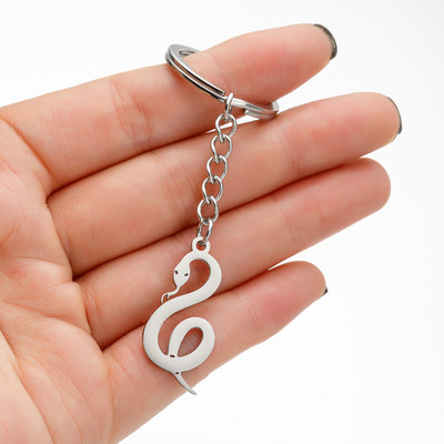 Κρεμαστό μπρελόκ Jisensp από ανοξείδωτο ατσάλι χαριτωμένο γούρι σε σειρά ζώων Κρεμαστό μπρελόκ Πεταλούδα Κουνέλι γάτα Μπρελόκ Αξεσουάρ μπρελόκ Δώρο