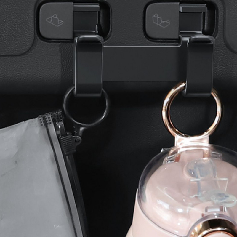 Tagumine pagasiruumi konksu hoidik Tesla mudeli Y 3 2023 jaoks kottide jaoks veepudelite jaoks pagasiruumi toidukoti konksu riidepuu sisetarvikud