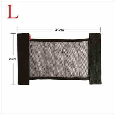 Auto tagumine pagasiruumi hoiuruum Võrk iste Elastne string võrk Stick-On tüüpi võrkkott Automaatne korraldaja istme seljakott Sisetarvikud