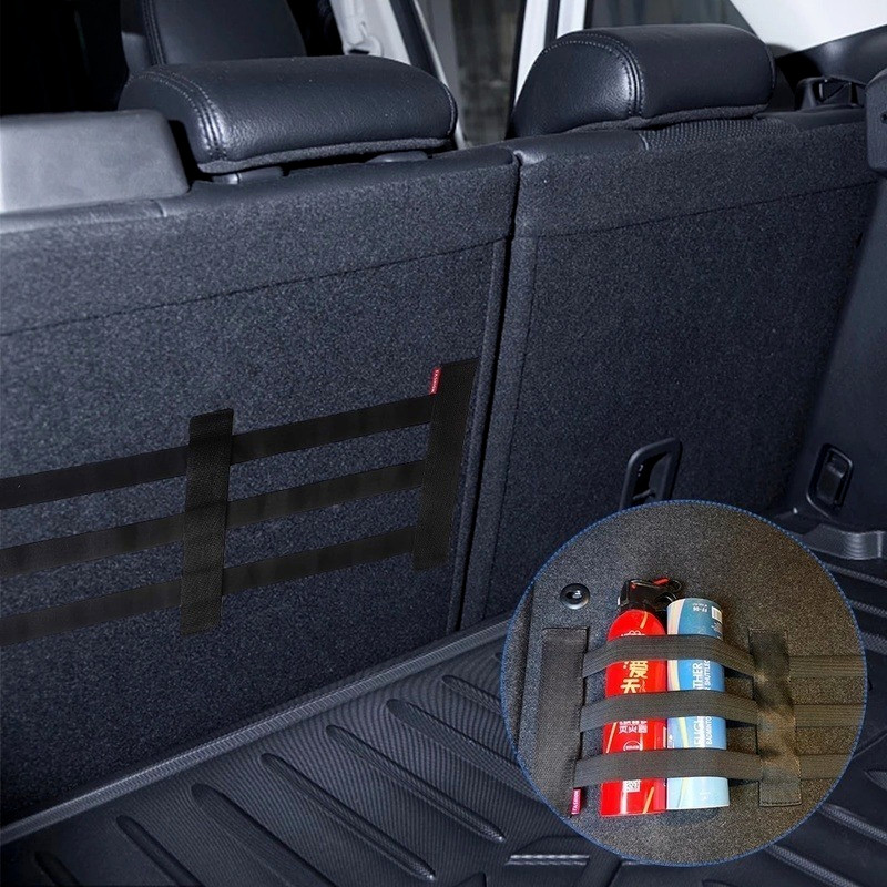 Podesivi prtljažnik automobila Elastične fiksne trake Spremnik za gašenje požara Spremnik za krhotine Trake za pričvršćivanje pojasa Auto Interijer Organizator Dodatna oprema