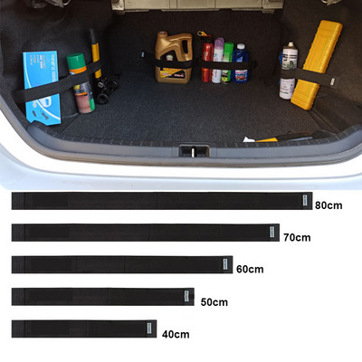 Органайзер за багажник на кола Еластичен фиксиращ колан Чанта за съхранение Ленти Фиксиращ колан за пожарогасител Аксесоари за автомобилен интериор