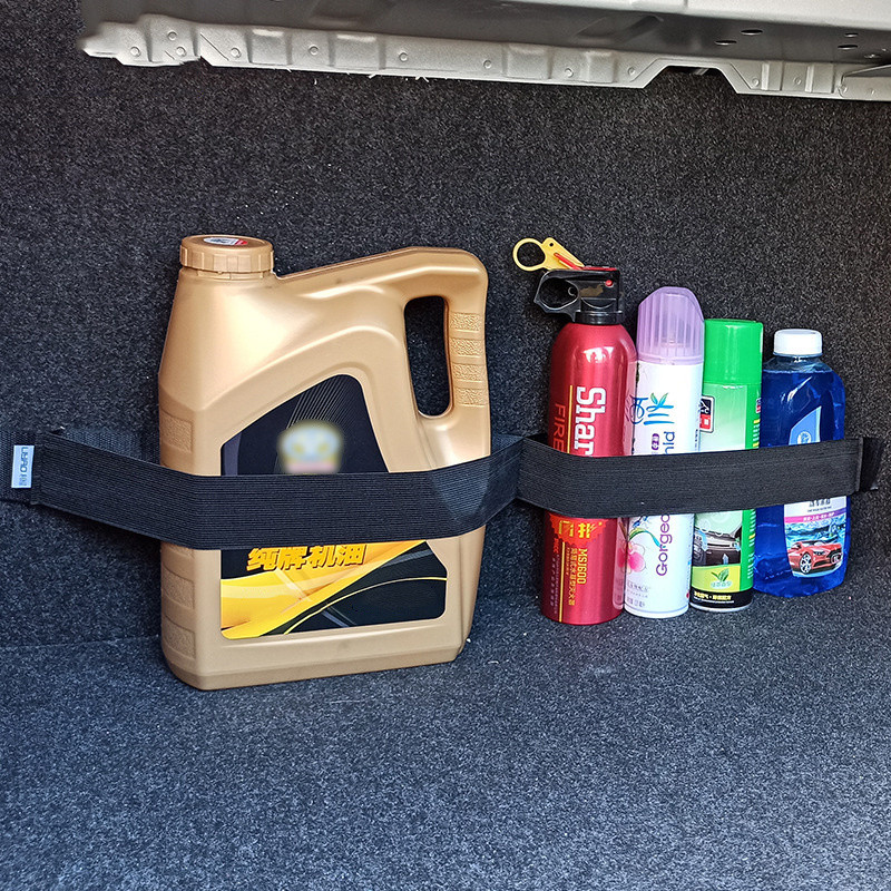 Organizator portbagaj auto Bandă elastică de fixare Stingător Rezervor de apă Diverse Depozitare Bandă de fixare Accesorii pentru depozitare mașini