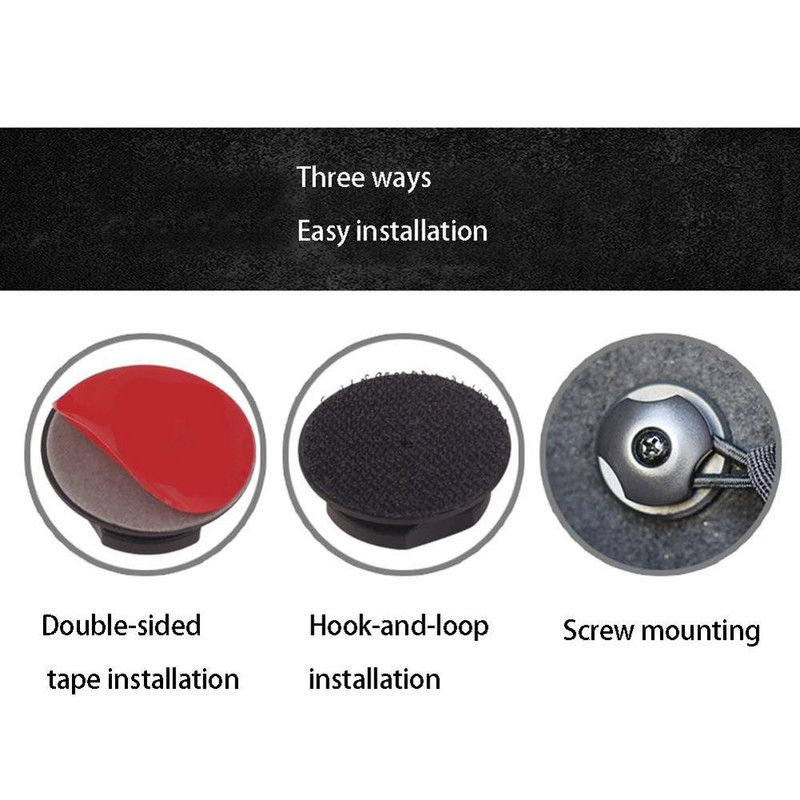 4tk auto pagasiruumi konks Tagumine lasti kinnitusvõrk Kinnituskonks kott riidepuu Auto organiseerija konks auto modifitseeritud kruviga kleeplindi komplektiga