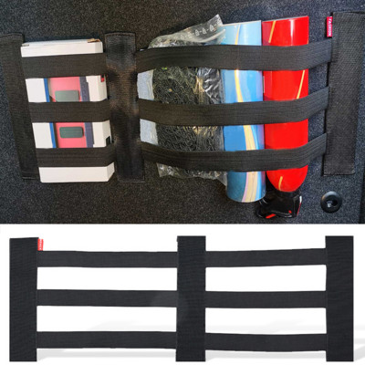 Автомобилни ластични фиксирани презрамки Регулируем багажник Резервоар за пожарогасител Съхранение за отломки Фиксиращи колани Ленти Аксесоари за органайзер за автомобилен интериор