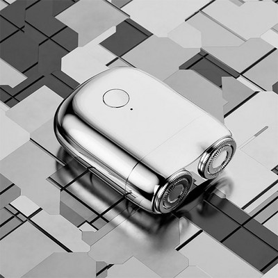 Mini brijač za muškarce Električni brijač Trimer za bradu Stroj za brijanje Električni brijač Punjiva prijenosna oštrica za brijanje