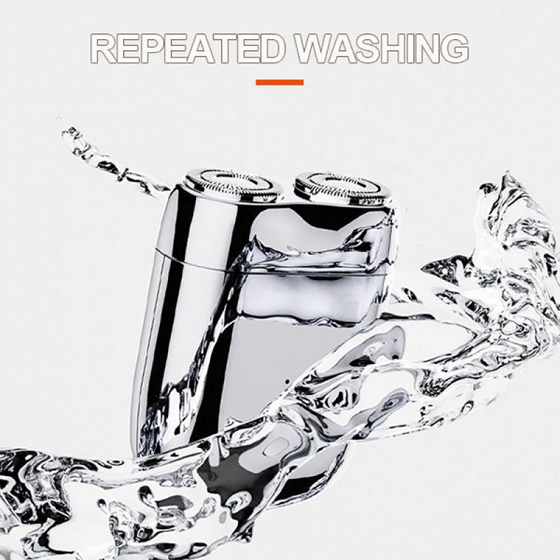 Mini brijač za muškarce Električni brijač Trimer za bradu Stroj za brijanje Električni brijač Punjiva prijenosna oštrica za brijanje