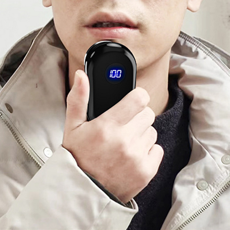 Mini elektrinis skustuvas žoliapjovė USB įkraunamas nešiojamas plaunamas automobilinis įkraunamas skustuvas skustuvas, skirtas kelionėms į namus viešbučiuose