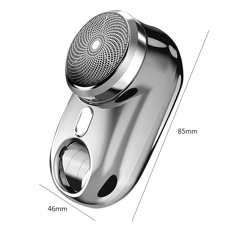 Mini elektrinis skustuvas žoliapjovė USB įkraunamas nešiojamas plaunamas automobilinis įkraunamas skustuvas skustuvas, skirtas kelionėms į namus viešbučiuose