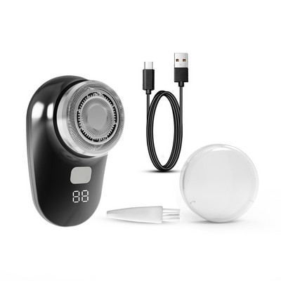 2023. aasta mini kaasaskantav elektriline pardel Meeste juuksepardel, LCD võimsa digitaalse ekraaniga habemetrimmer meestele märg- ja kuivraseerimistööriist